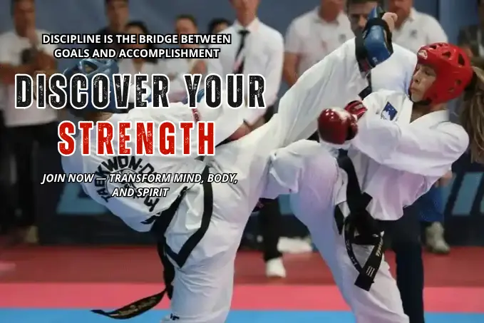Womens Taekwon-Do comptition sparring